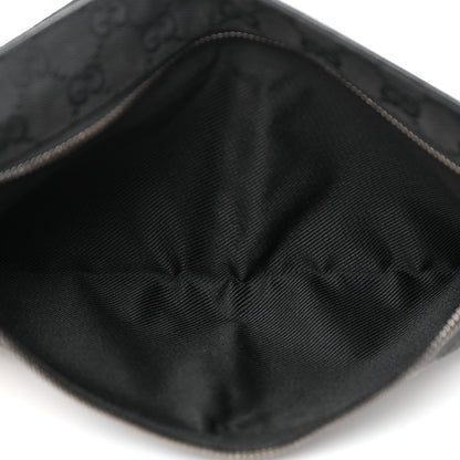 Gucci GG Monogram Double Pocket Belt Bag Black 6 of 14