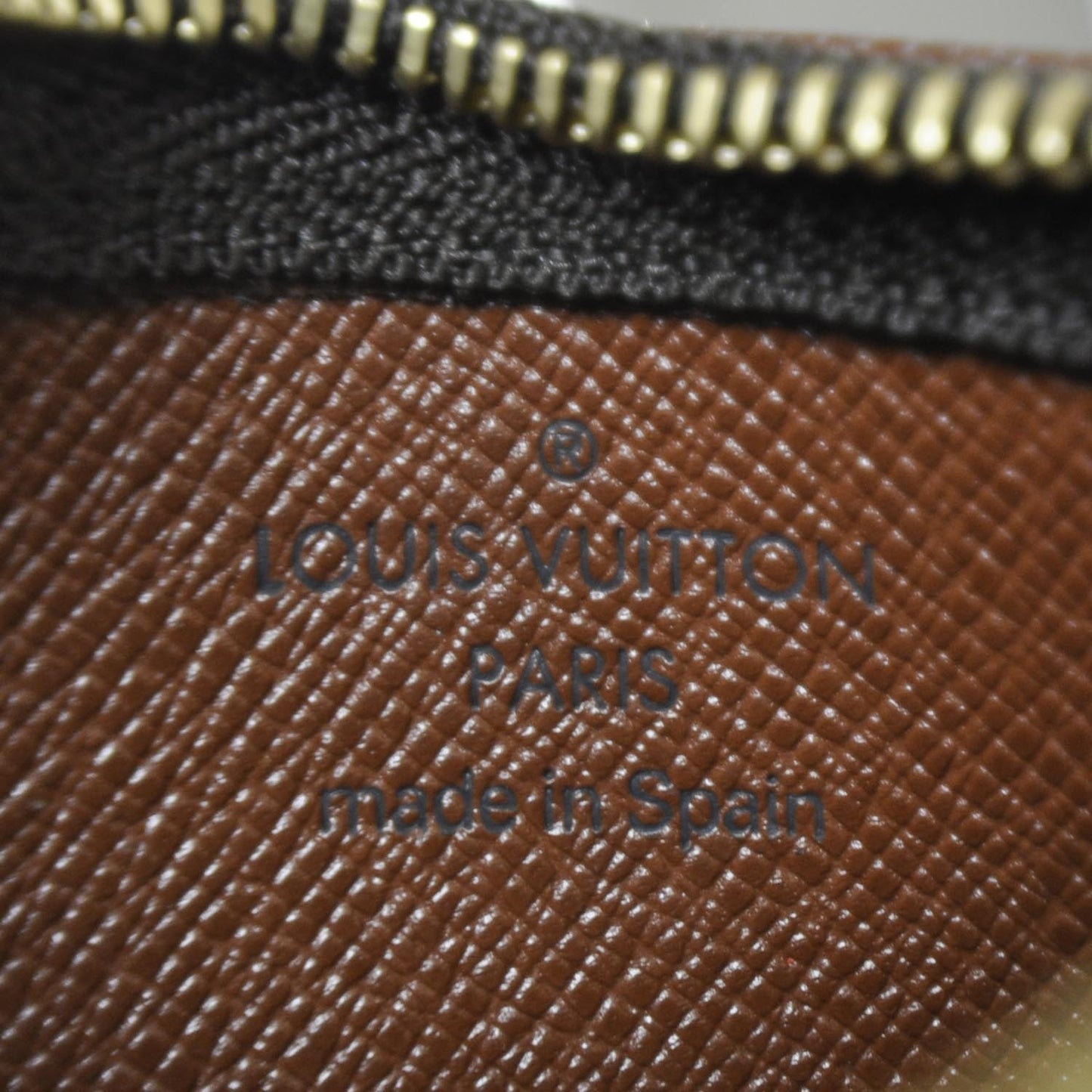 Monogram Key Pouch
