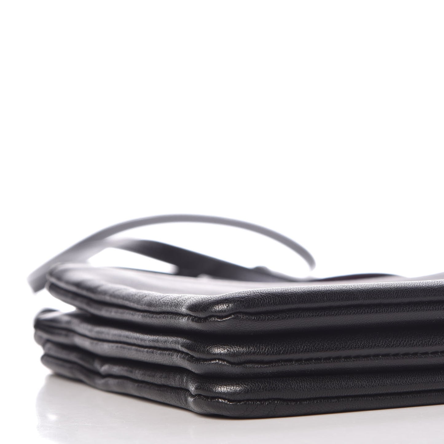 Lambskin Small Trio Crossbody Bag Black