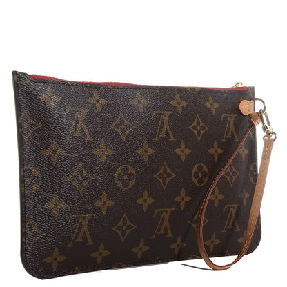 Louis Vuitton Monogram Neverfull MM GM Pochette Cherry 3 of 7