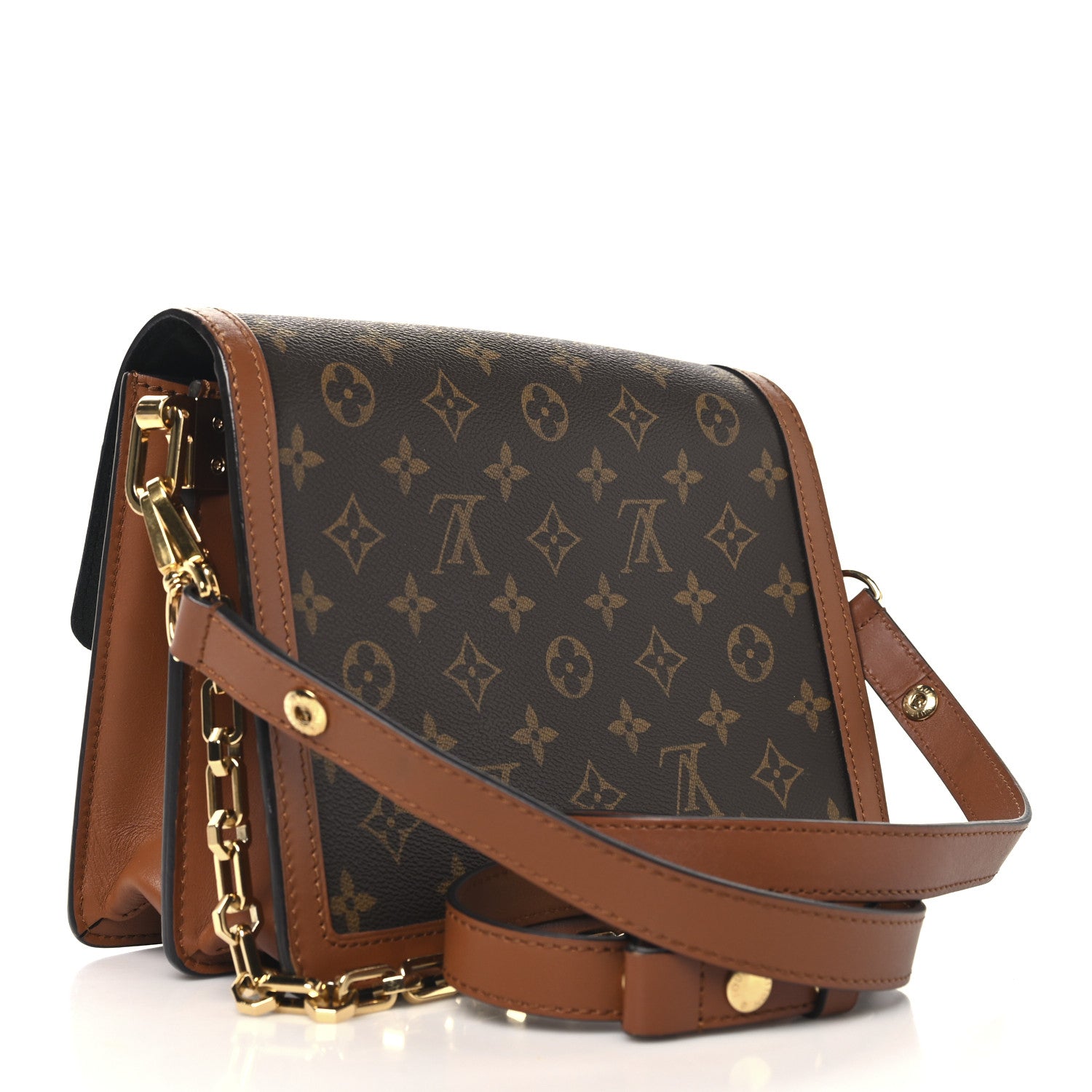 Louis Vuitton Reverse Monogram Dauphine MM 3 of 12