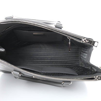 Prada Saffiano Medium Galleria Double Zip Tote Marmo 6 of 19