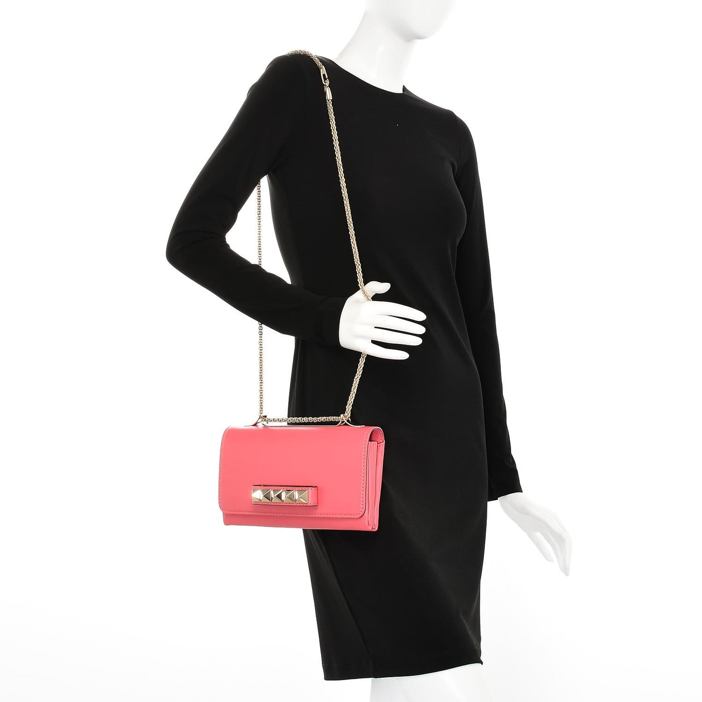 Nappa Va Va Voom Shoulder Bag Raspberry