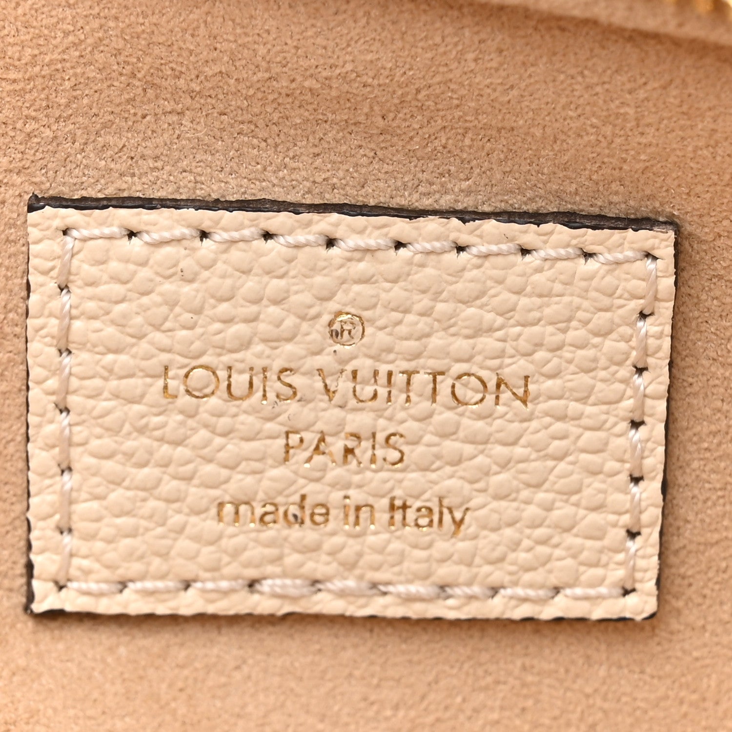 Louis Vuitton LOUIS VUITTON Empreinte Mini Bumbag Cream 6 of 10