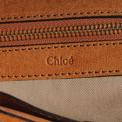 Chloe Lambskin Heloise Hobo Camel 7 of 11