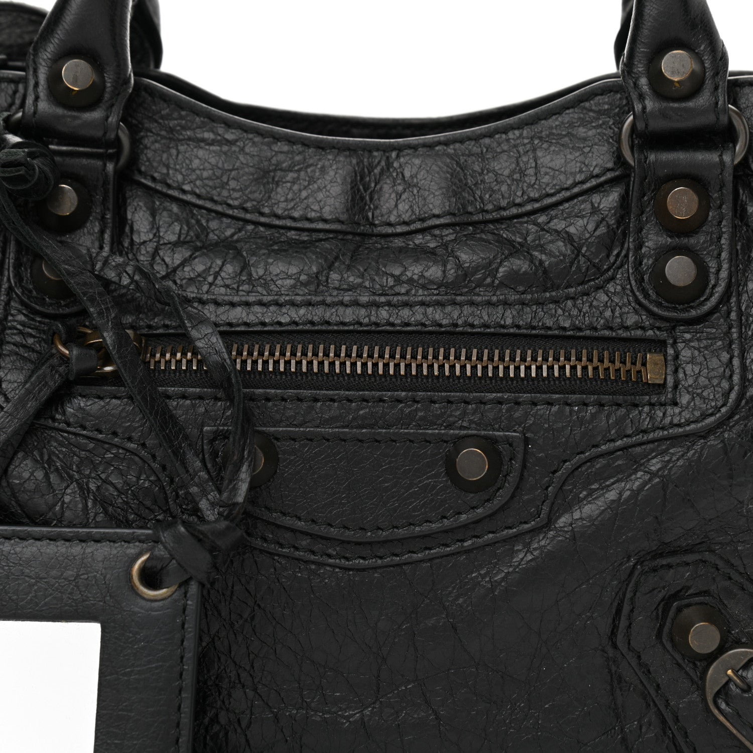 Balenciaga Agneau Classic Hardware Mini City Black 9 of 10