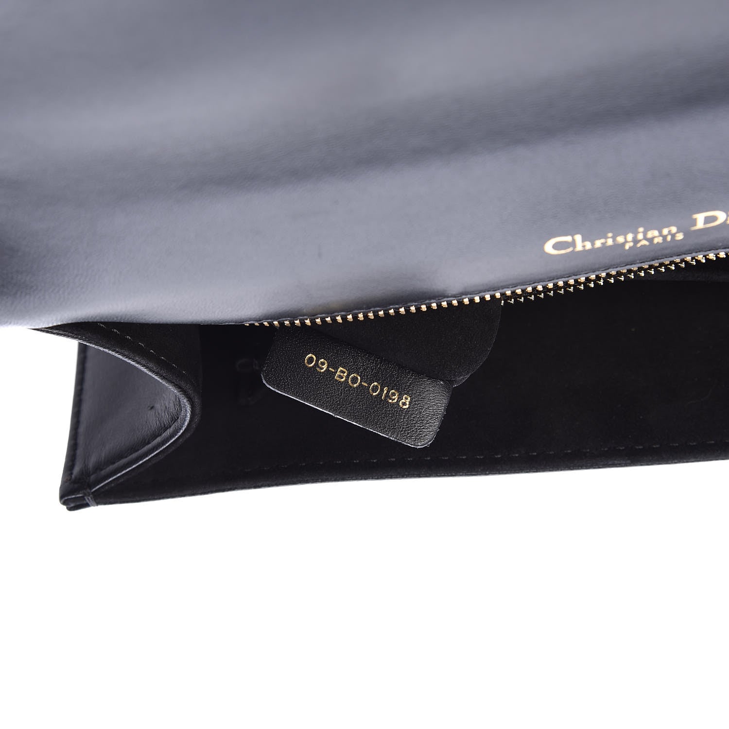 Christian Dior Lambskin Medium Diorama Flap Bag Black 9 of 10