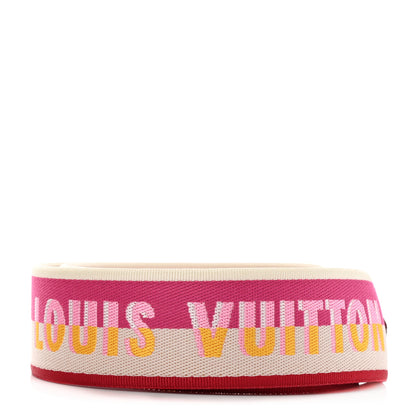 Louis Vuitton Jacquard Speedy Bandouliere 20 Shoulder Strap Fuchsia 2 of 4