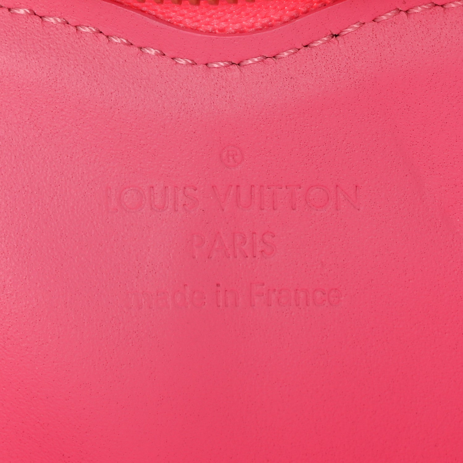 Louis Vuitton Vernis Flower Heart Coin Purse Light Pink 6 of 7