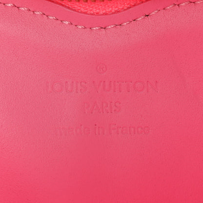 Louis Vuitton Vernis Flower Heart Coin Purse Light Pink 6 of 7
