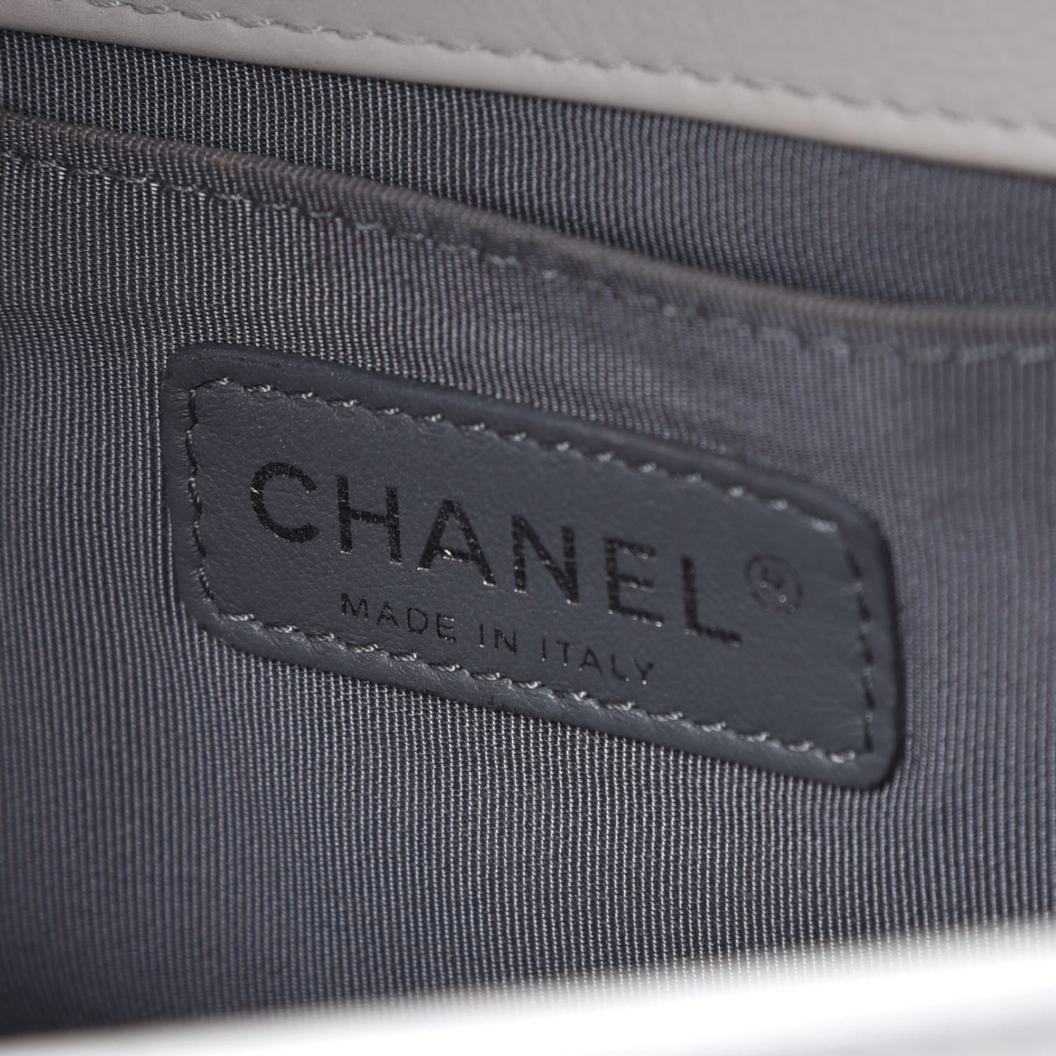 Chanel Calfskin Double Stitch Medium Boy Flap White 6 of 7