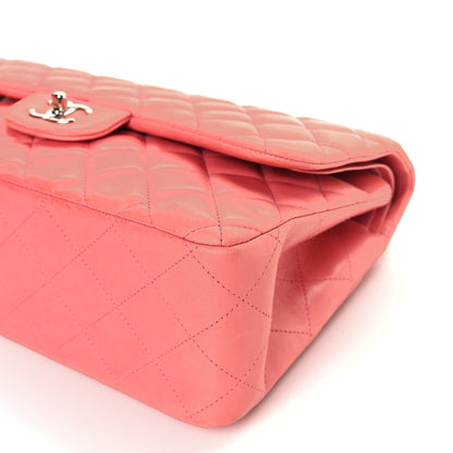 Chanel Lambskin Quilted Jumbo Double Flap Pink 9 of 10