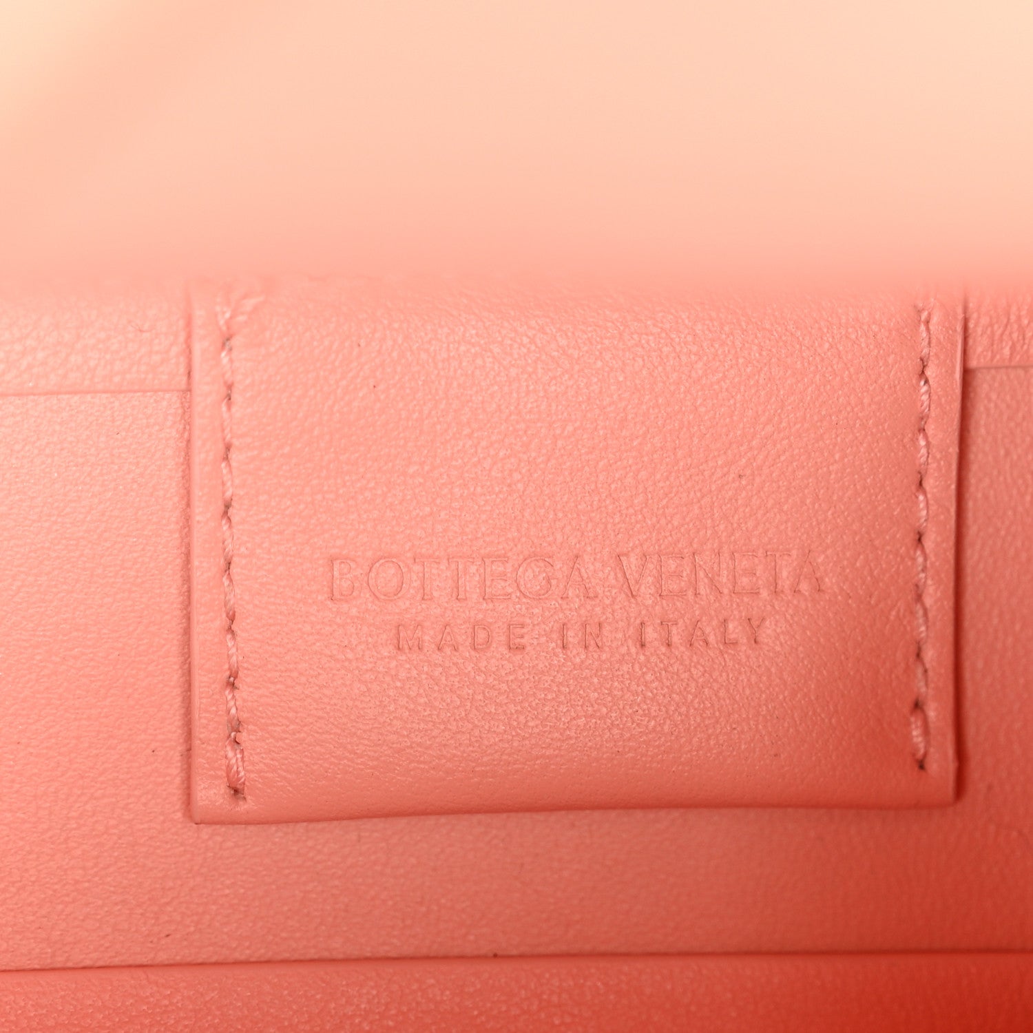 Bottega Veneta Calfskin Small The Point Triangle Bag Peachy 7 of 10