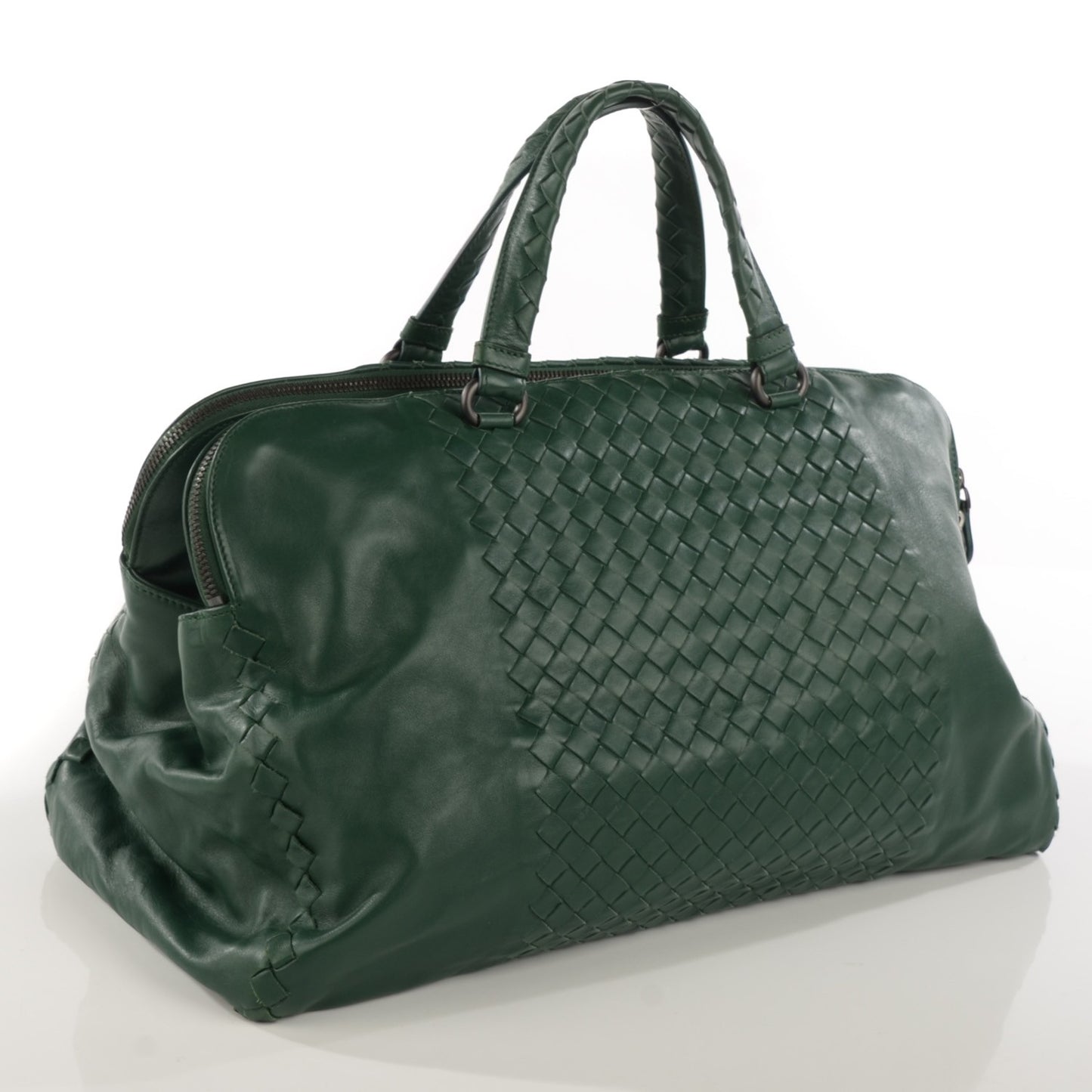 Calfskin Intrecciato Leggero Tote Bottle