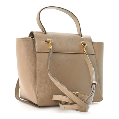 Celine Grained Calfskin Nano Belt Bag Light Taupe 3 of 14