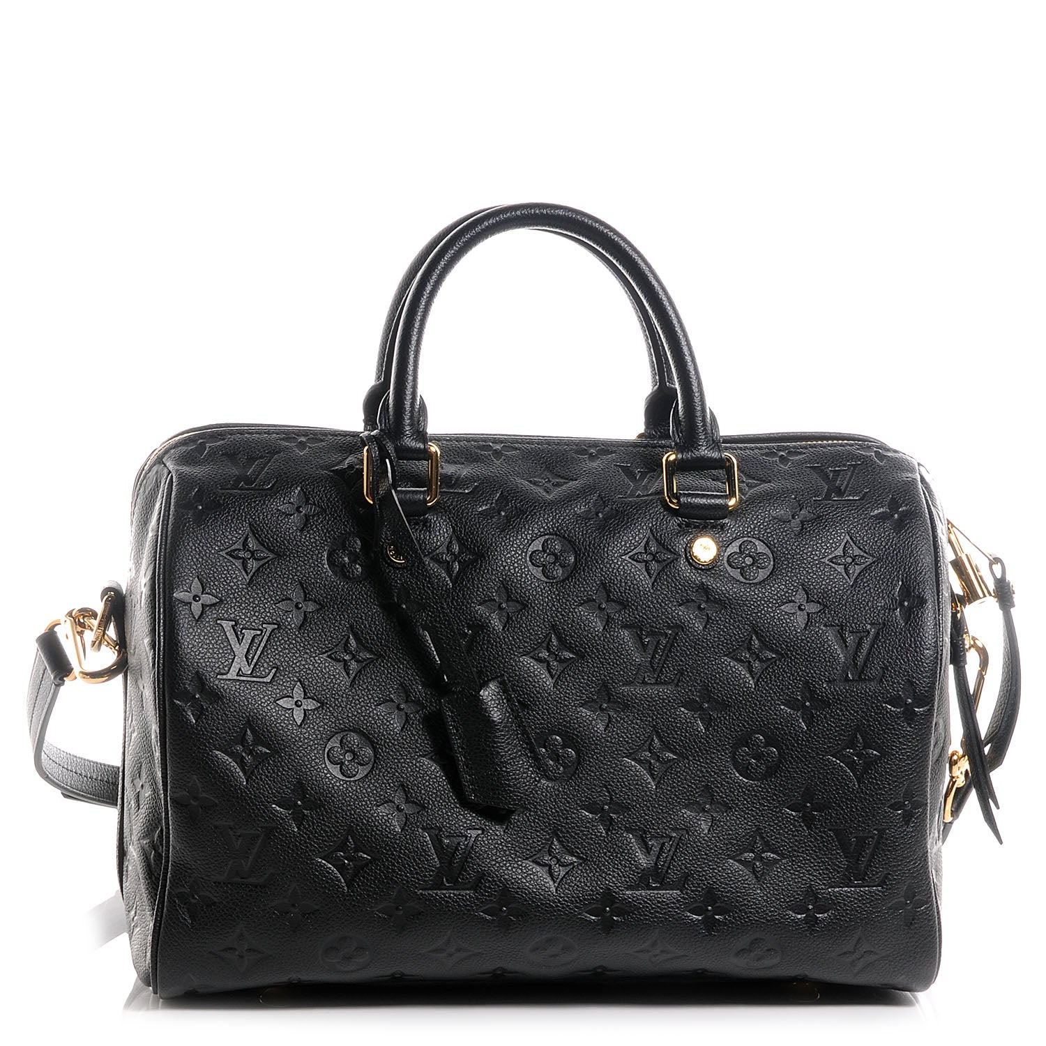 Louis Vuitton Empreinte Speedy Bandouliere 30 Black 1 of 8
