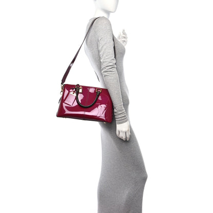 Louis Vuitton Patent Calfskin Miroir Tote Magenta 2 of 9