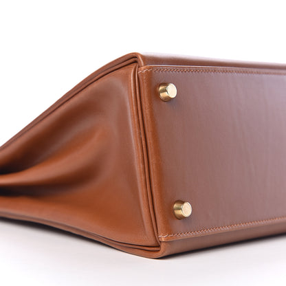 Hermes Box Kelly Retourne 32 Noisette 16 of 18