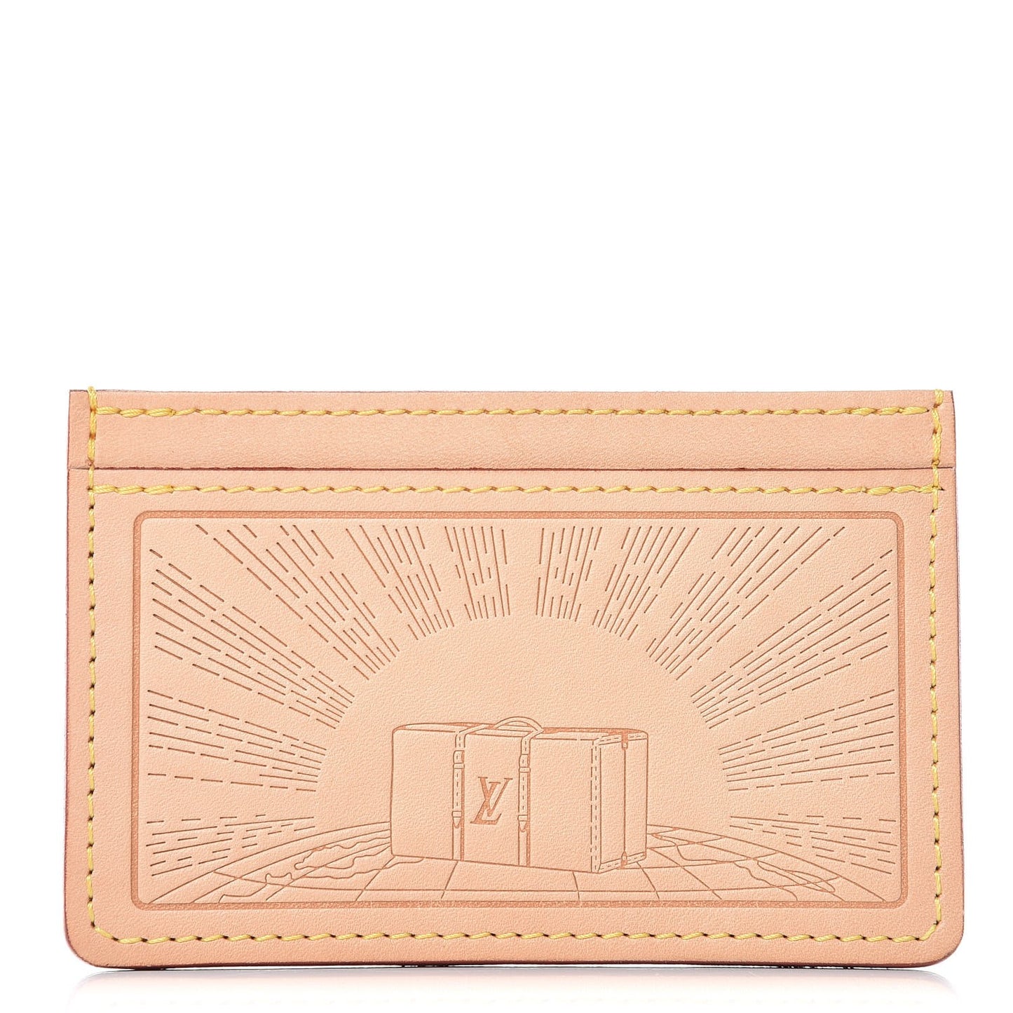 Vachetta Voyages Card Holder