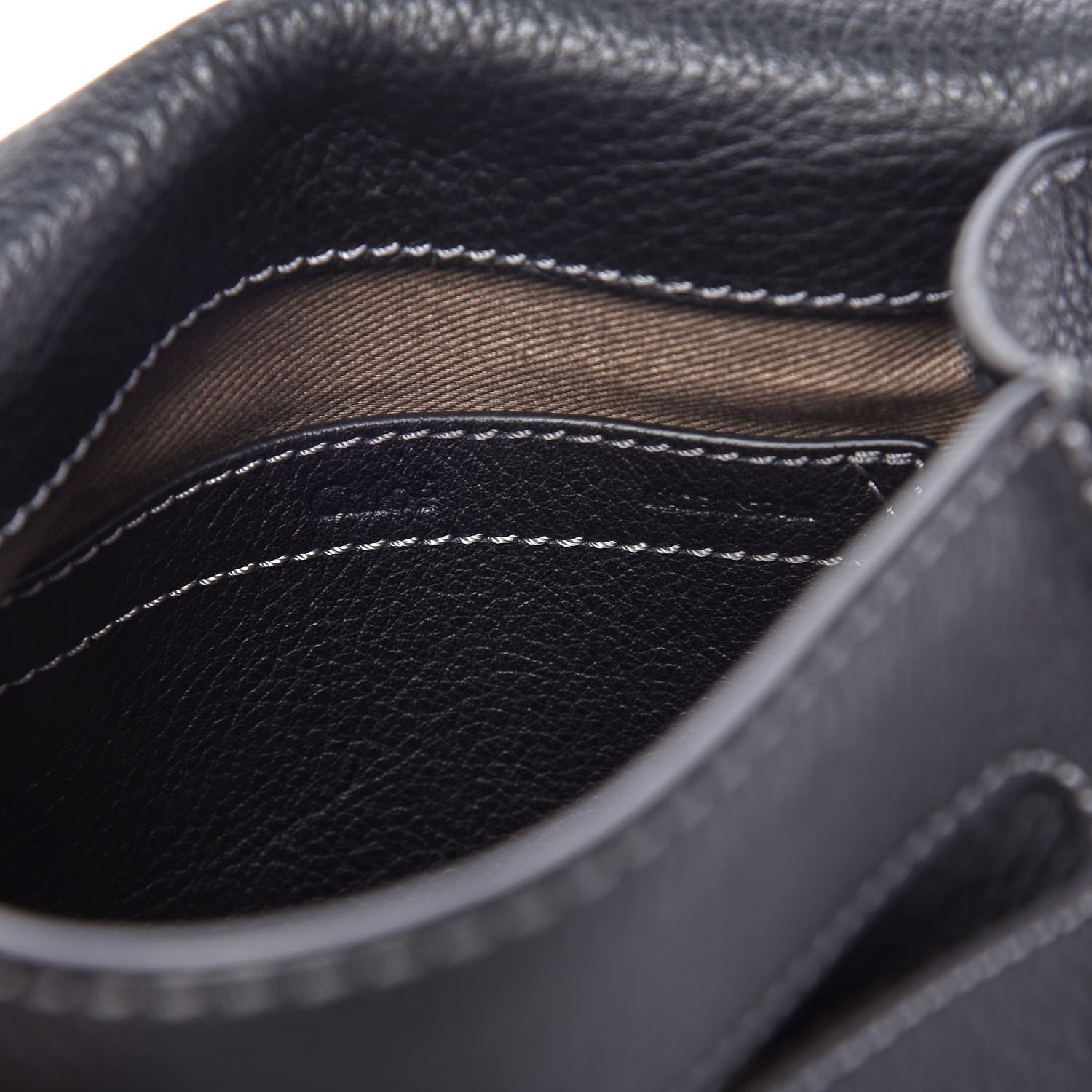 Chloe Calfskin Mini Marcie Round Crossbody Bag Black 8 of 8