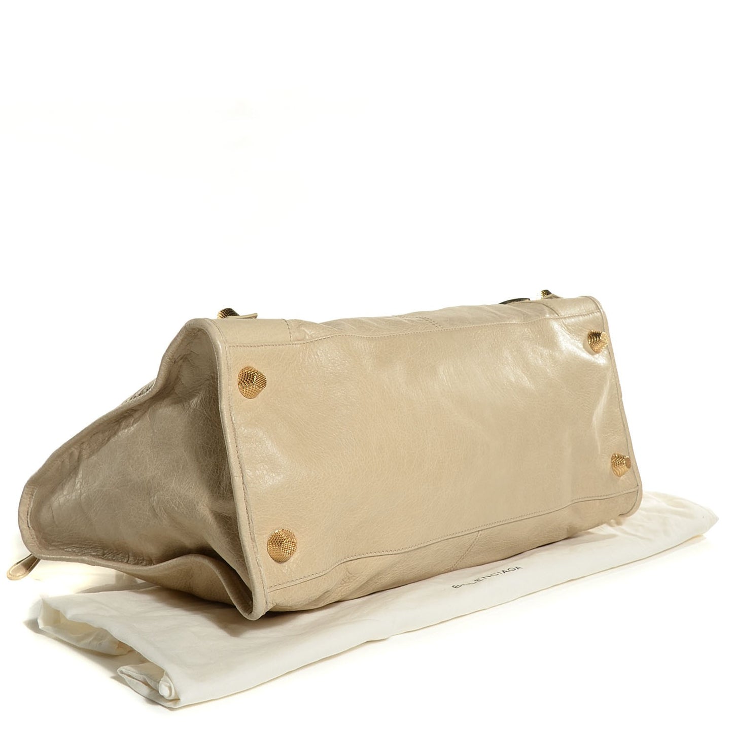 Agneau Giant 21 Gold Hardware Work Praline
