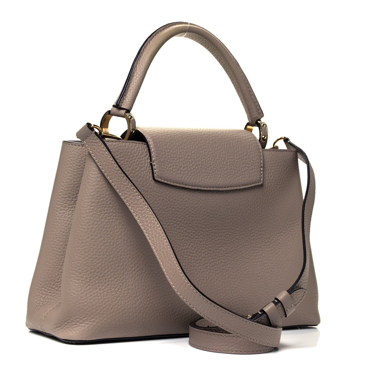 Louis Vuitton Taurillon Capucines PM Galet 3 of 8