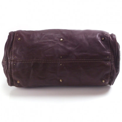 Chloe Leather Paddington Grenat 4 of 17