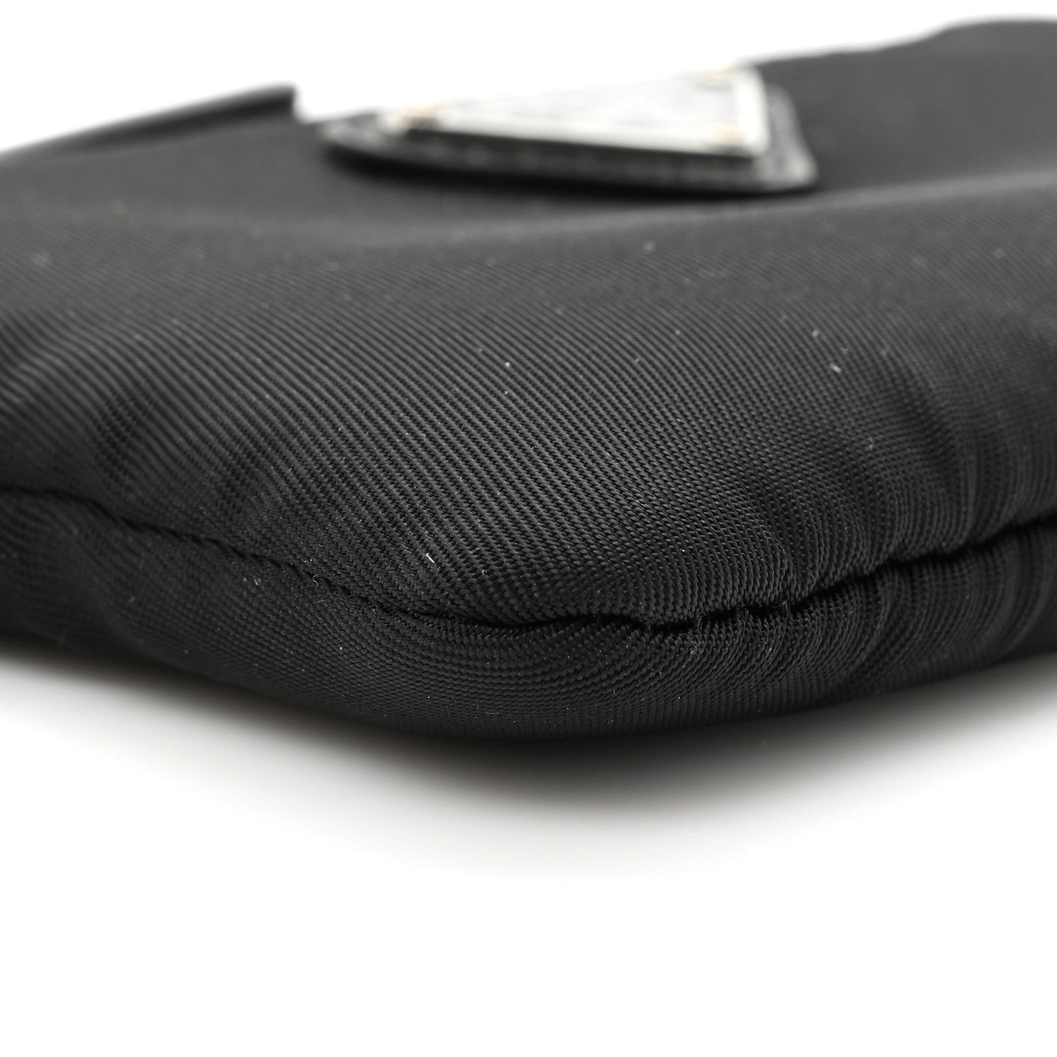 Prada Tessuto Nylon Key Pouch Black 8 of 8