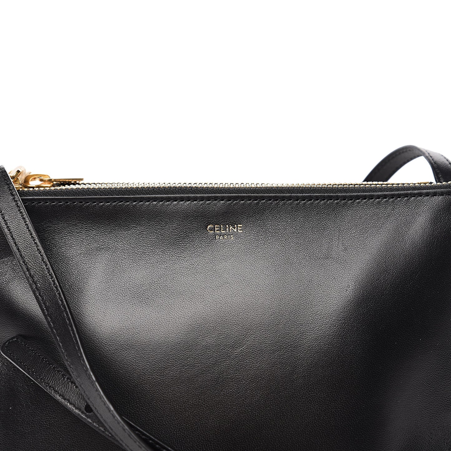 Lambskin Small Trio Crossbody Bag Black