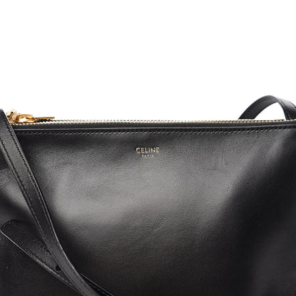Celine Lambskin Small Trio Crossbody Bag Black 10 of 10