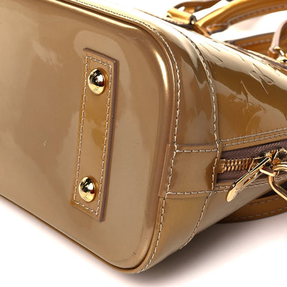 Louis Vuitton Vernis Alma BB Mordore 7 of 8