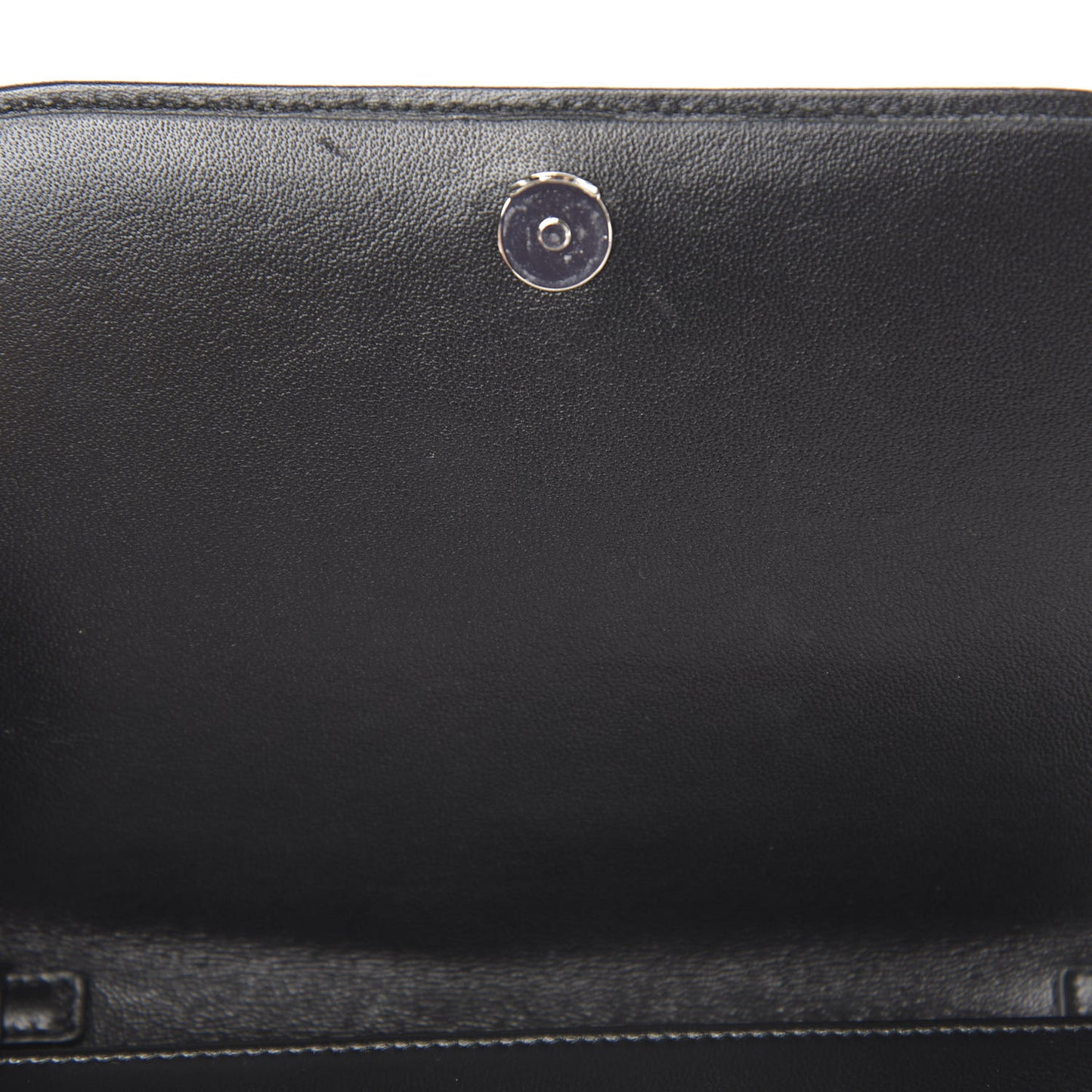 Soft Calfskin Impunture Small Diagramme Crossbody Bag Black