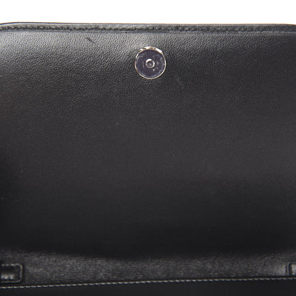Prada Soft Calfskin Impunture Small Diagramme Crossbody Bag Black 7 of 10