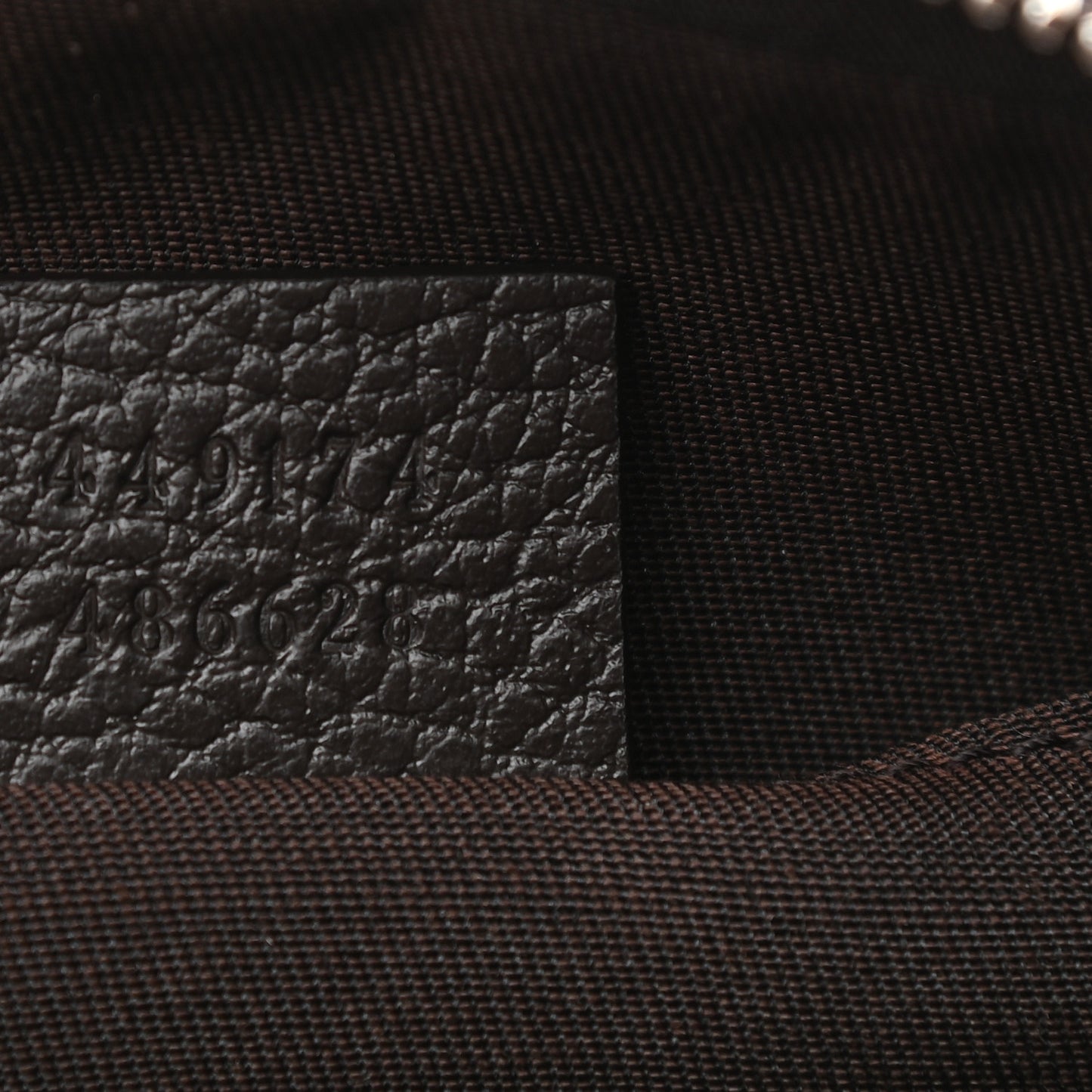 Monogram Belt Bag Dark Brown