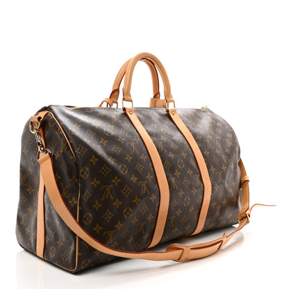 Louis Vuitton Monogram Keepall Bandouliere 50 2 of 12