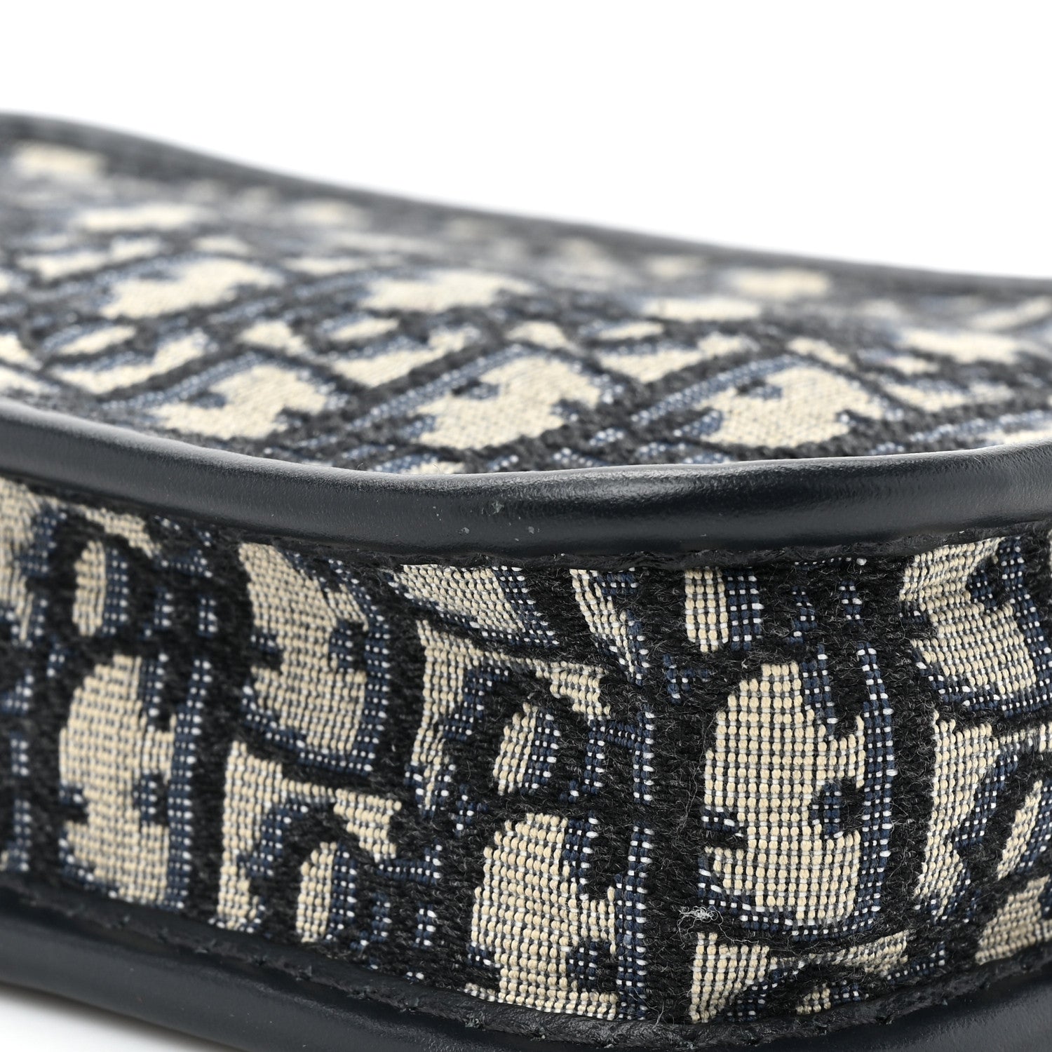 Christian Dior Oblique Diorquake Clutch Blue 10 of 10