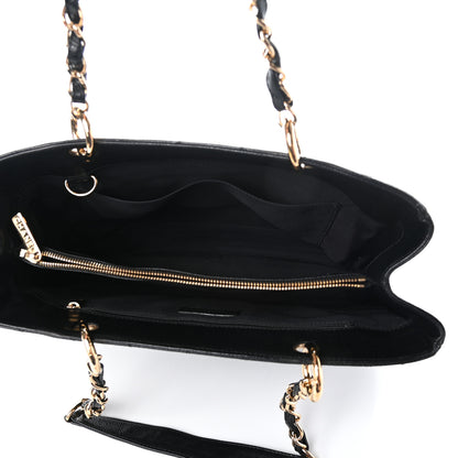 Chanel Caviar Quilted Grand Shopping Tote GST Black 7 of 13