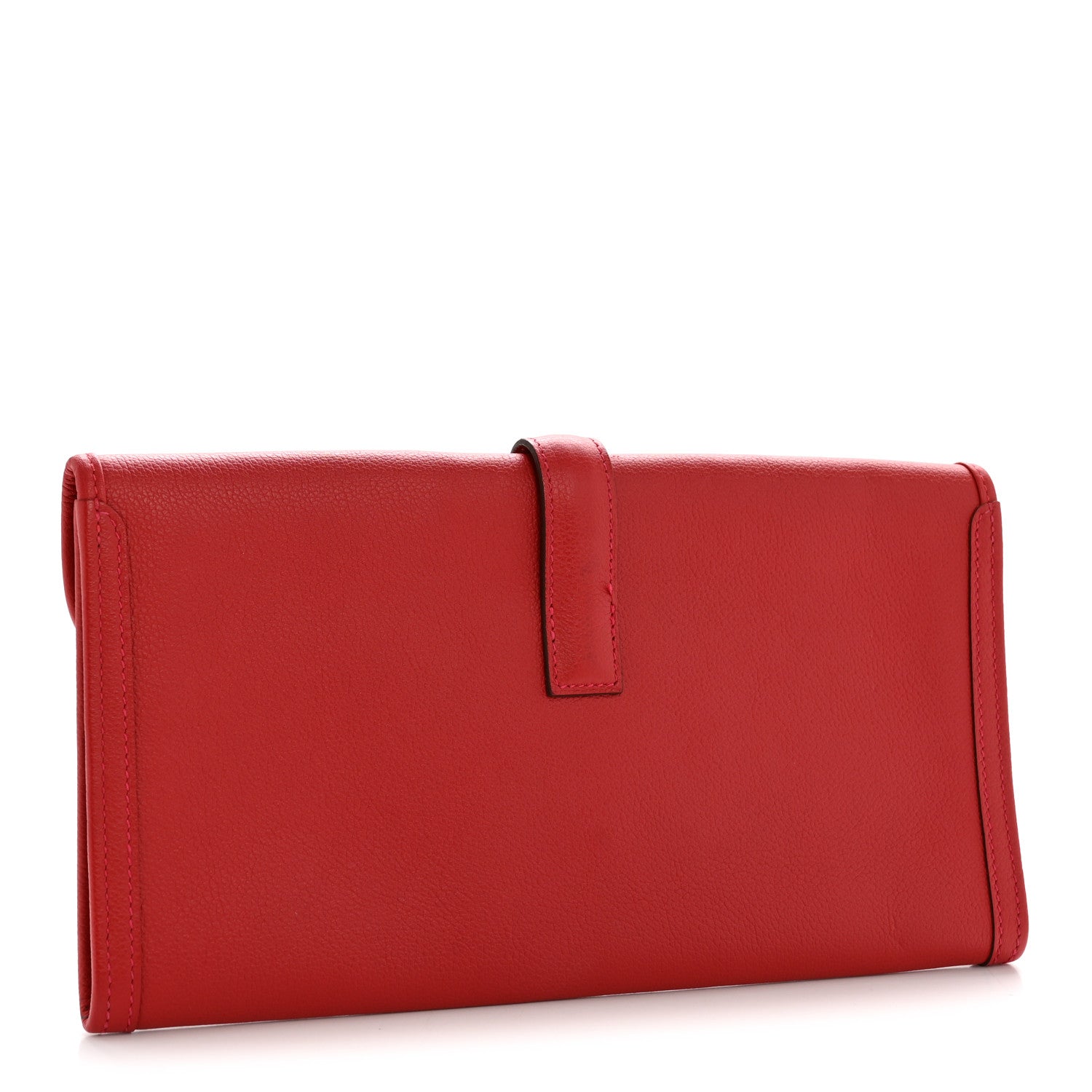 Hermes Evercolor Jige Elan 29 Clutch Rouge Casaque 9 of 11