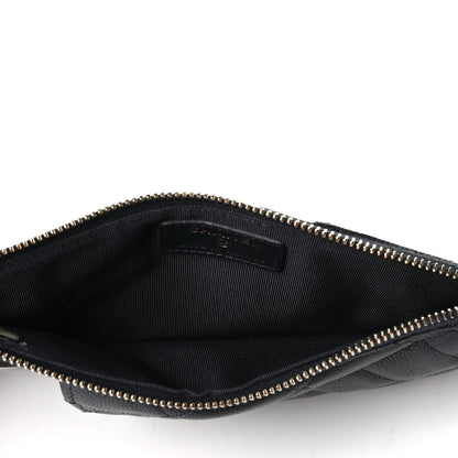 Chanel Caviar Quilted Classic iPhone Pouch Navy 4 of 4