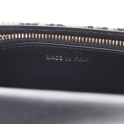 Christian Dior Oblique Saddle Belt Bag Blue 5 of 12