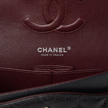 Chanel Caviar Quilted Medium Double Flap Black 6 of 8