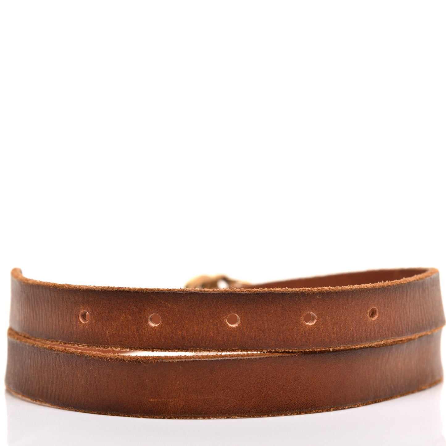 Faded Calfskin Double G 20mm Belt 75 30 Cuir