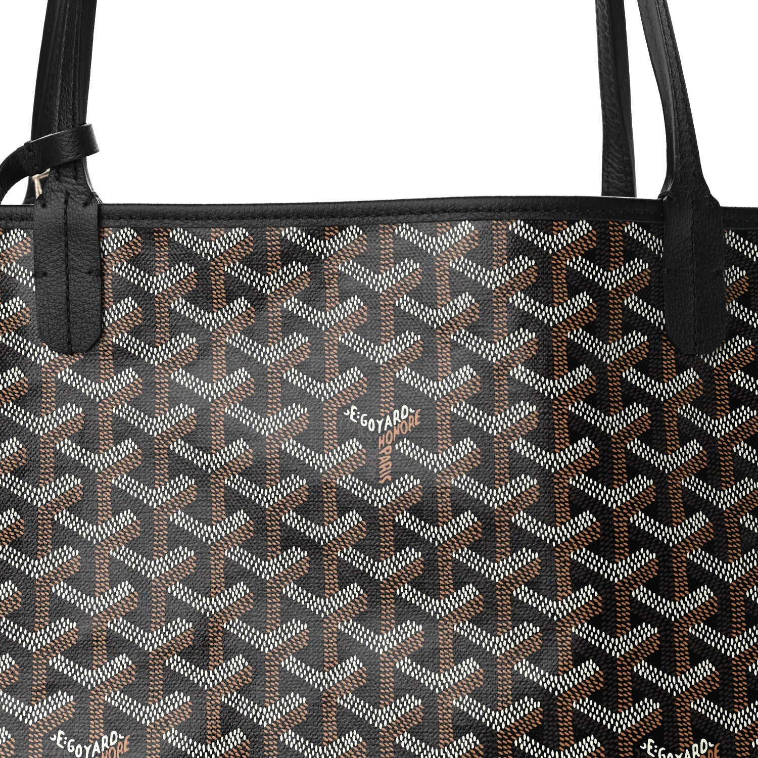 Goyard Goyardine Saint Louis GM Black 7 of 9