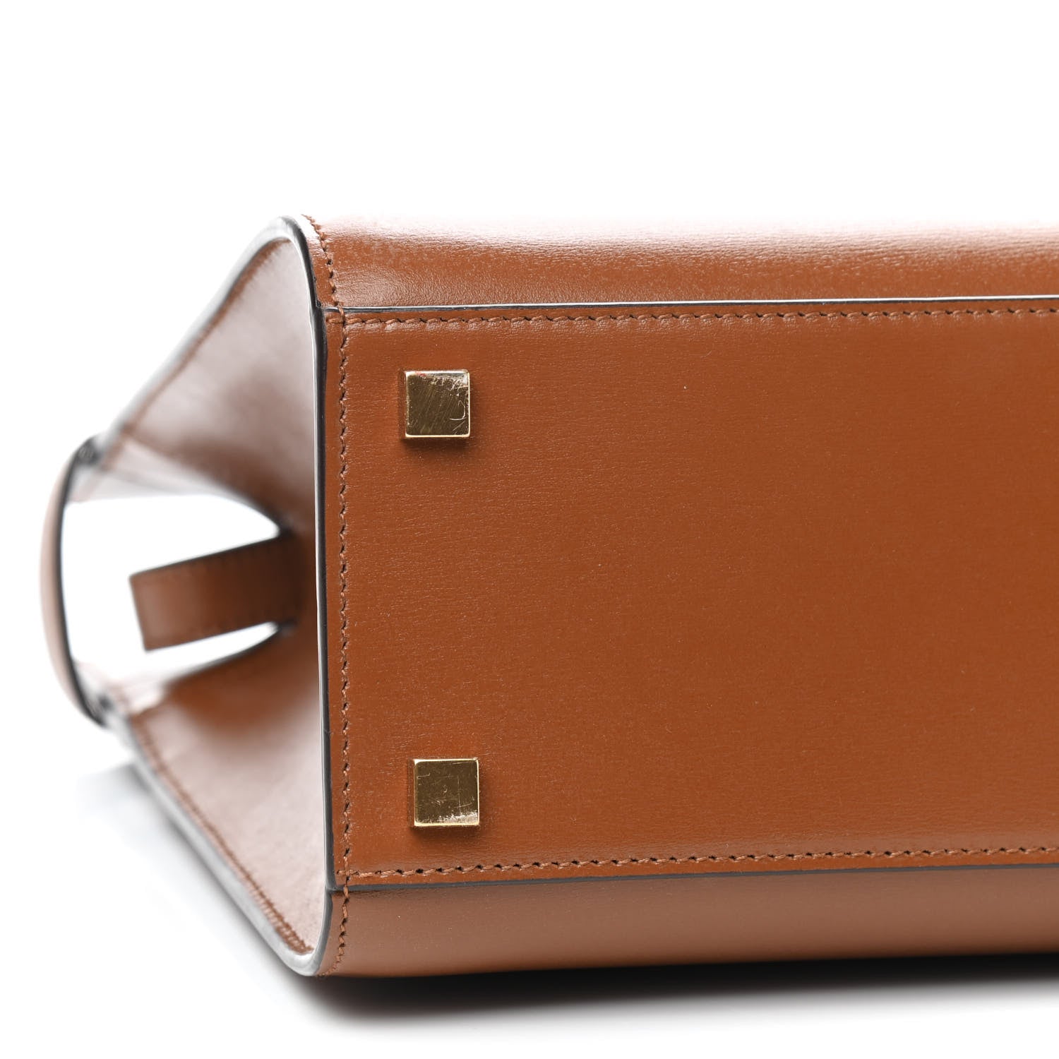 Saint Laurent Calfskin Small Manhattan Shopper Tote Brick 5 of 8