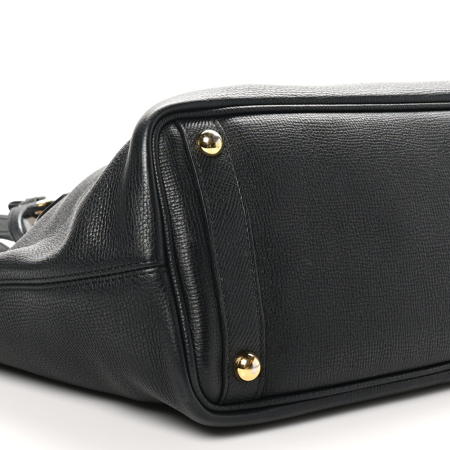 Burberry Grainy Calfskin Medium Honeybrook Tote Black 9 of 11