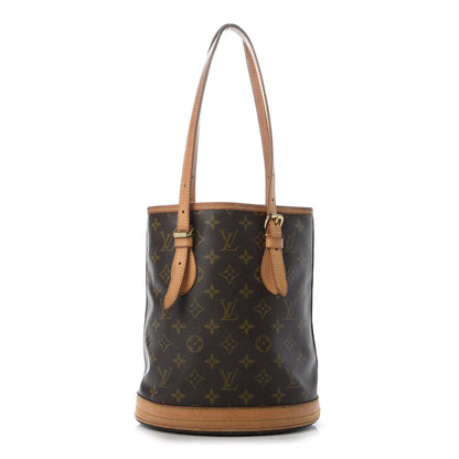 Louis Vuitton Monogram Petit Bucket 23 1 of 14
