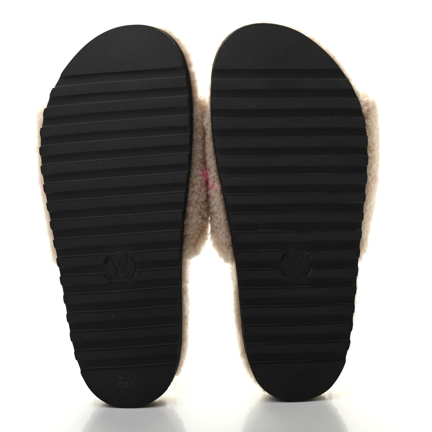 Shearling Paseo Flat Comfort Mule 40 Beige