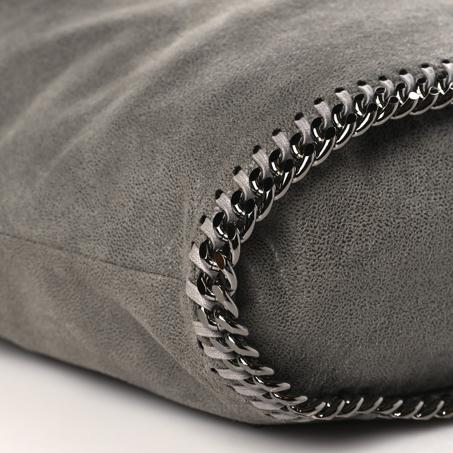 Stella McCartney Shaggy Deer Falabella Backpack Grey 6 of 7