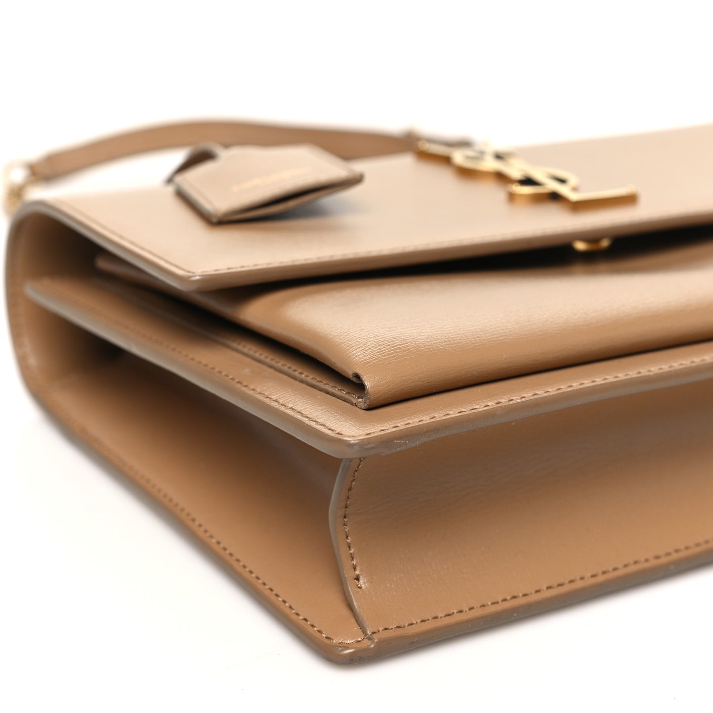 Calfskin Medium Monogram Sunset Natural Tan