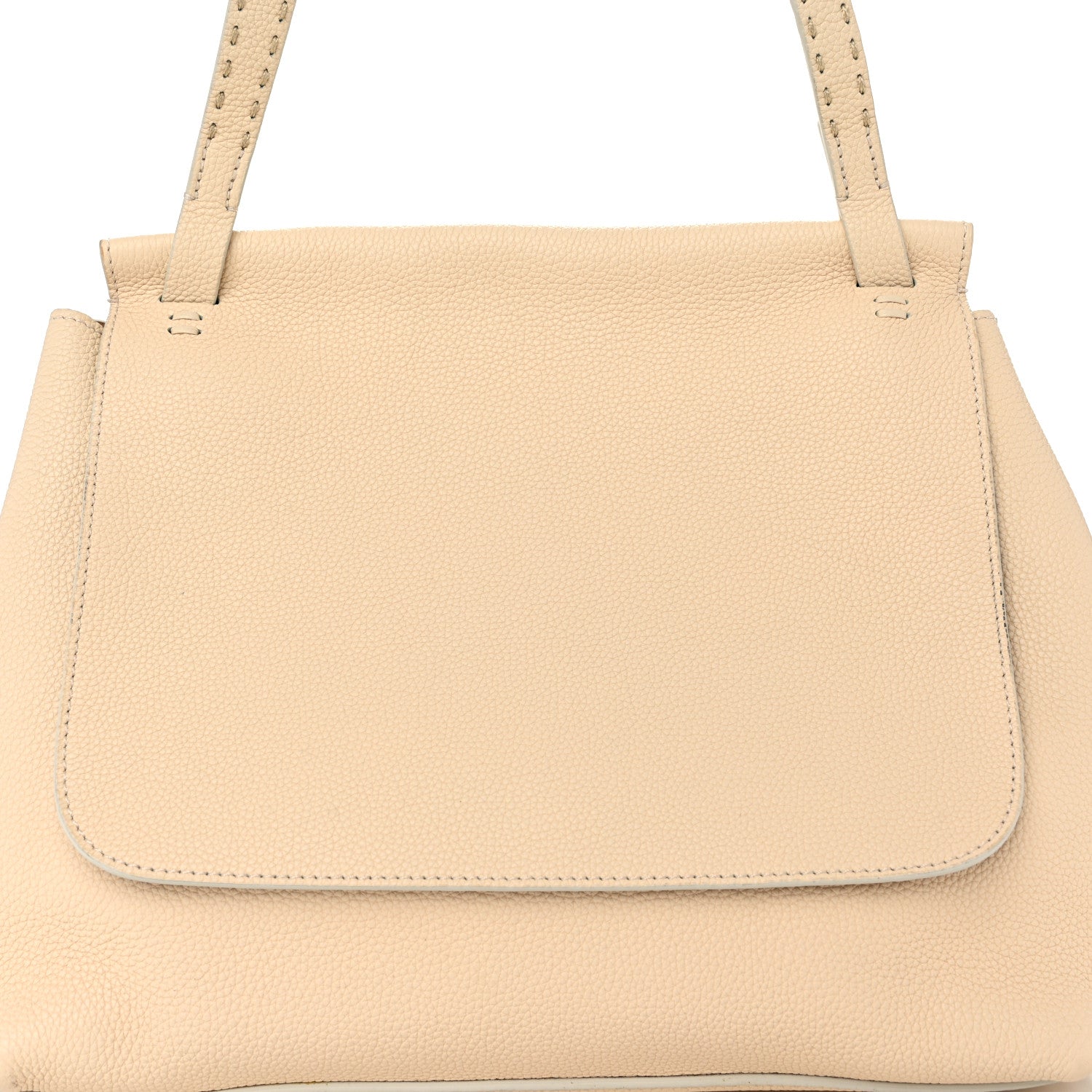 The Row Grained Calfskin Sidekick Beige 7 of 9